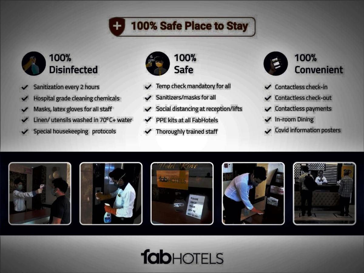 Fabhotel Mid Town Grand Panchkula Extérieur photo